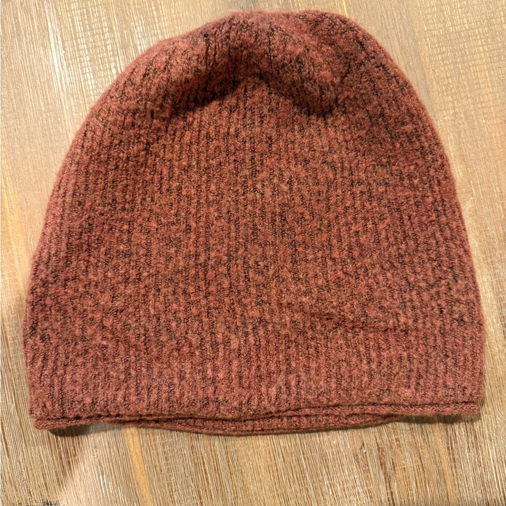 Madewell Burnt Orange Knit Beanie